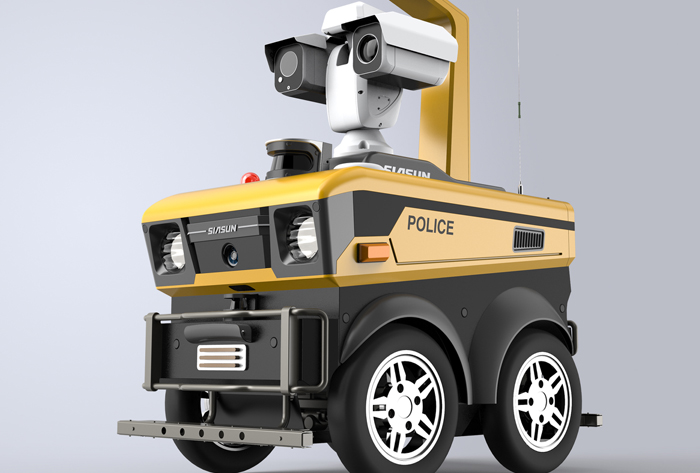 巡逻机器人设计-安保工作新成员